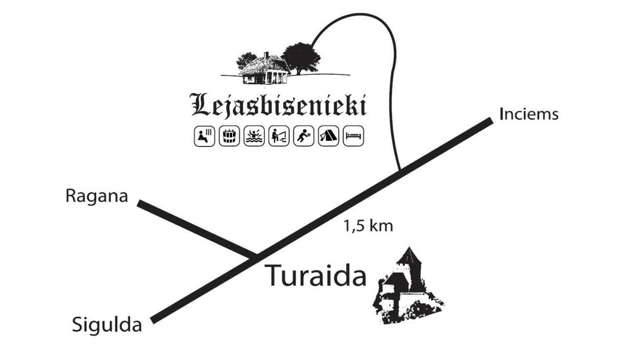 הוילה Turaida Lejasbisenieki מראה חיצוני תמונה